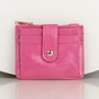 Zoozie Bags Billetera de Cuero Rosa